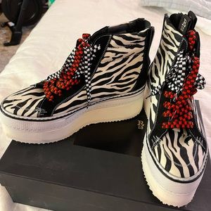 R13 Platform sneaker